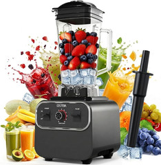 1600W Commercial Professional Blender for Kitchen, Heavy Duty Countertop Smoothi