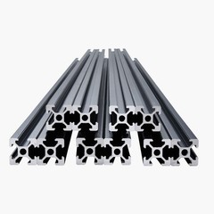 4/5/10PCS 23.6-78.7 in T-Slot Aluminum Extrusion Linear Rail, Anodized 2020-4040