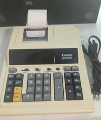 Canon MP21D Digital Printing 12 Digit Calculator Receipt Machine TESTED