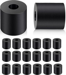 Rubber Spacer 1 Inch OD X 3/8 Inch ID X 1 Inch Thickness Rubber Bushing round Th