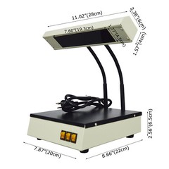 Portable Ultraviolet Analyzer Triplex UV Analysis Lamp 254nm/365nm 24W 110V 60hz