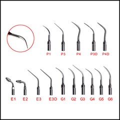 5* Dental Ultrasonic Piezo Scaler Insert Tips Scaling Perio Endo Fit EMS WOODPEX