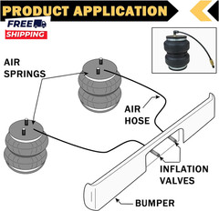 4 PCS 1/4 Inflation Schrader Valve with Push to Connect for 1/4 OD Air Line