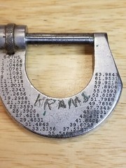 The L.S. Starrett Co. No.231-f Outside Micrometer