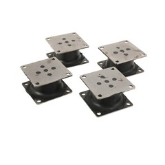 Vibratory Plate Compactor Rubber Isolator Shock Mount For Stanley Hydraulic 4PCS