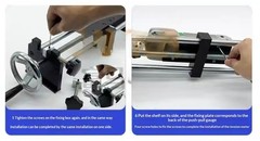 Horizontal Hand-Crank Tensile Tester Base Test Stand Laboratory Testing Machine