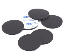 XL 2″ Diameter x 1/4″ Thick Silicone Rubber Feet Large Gripping Surface Non Mar