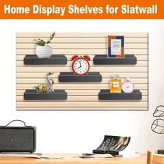 Slatwall Shelves, Slatwall Panel Accessories, Floating Slat Wall Shelf Shelves
