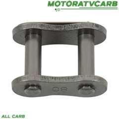 ALL-CARB #80 Heavy Duty Roller Chain × 10 Feet With 1 Connector