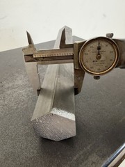 12L14 Steel Hex Bar Stock 1-1/2″ x 12″ CNC Lathe Machining