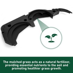 54″ Lawn Mower Grass Mulching Kit Attachment w/Blades #BM20827 For John Deere