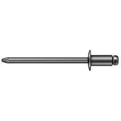 Stanley Engineered Fastening Sk42bs201 Blind Rivet, Countersunk Head, 1/8 In