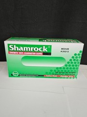 All Sizes Shamrock Synthetic Vinyl Examination Gloves Powder Free – 100 CT