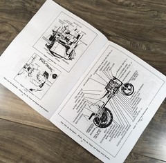 Allis Chalmers Model C Tractor Service Manual Parts Operators Owners Repair Shop