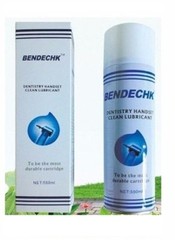 BENDECHK Clean Lubricant Handpiece Spray 550mL for KAVO, MIDWEST, NSK W/ NOZZLE