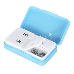 Dental Bondable Monoblock Non-Convertible Single MBT 0.022 Buccal Tub 1st Molar