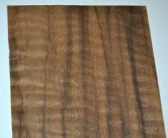 Fumed Curly Beech Raw Wood Veneer Sheet 6.5 x 31 inches 1/42nd thick N5941-30