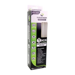 Surebonder CG-1R10T 1 min Construction Grade Glue Sticks 0.41 Dia. x 10 L in.