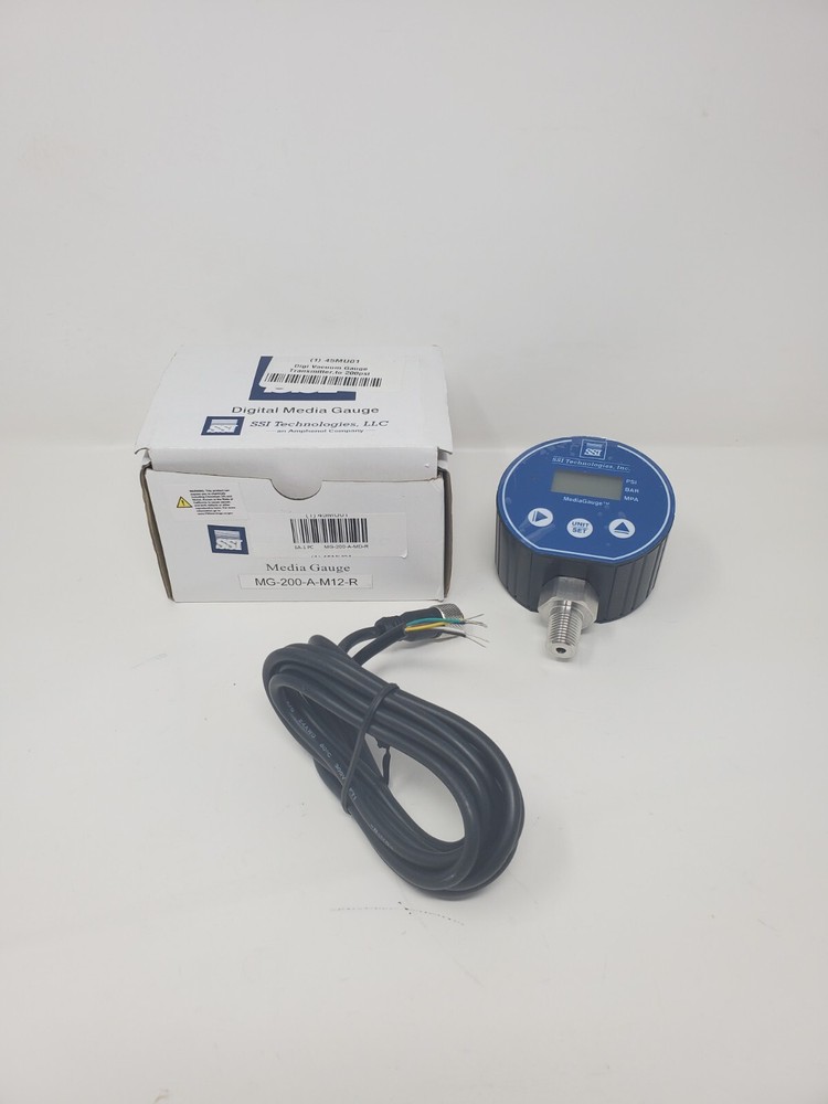 SSI MG-200-A-MD-R Digi Vacuum Gauge Transmitter 0-200ps