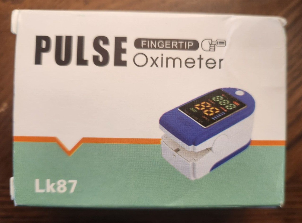 PULSE Oximeter Fingertip Oximeter Lk87 New In Box