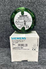 Siemens Flashing Light- Green 8WD4-340-1BC 115V AC