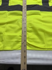 Fluorescent Green Reflective Vest Sleeveless Tops Traffic Run Safety Reflector