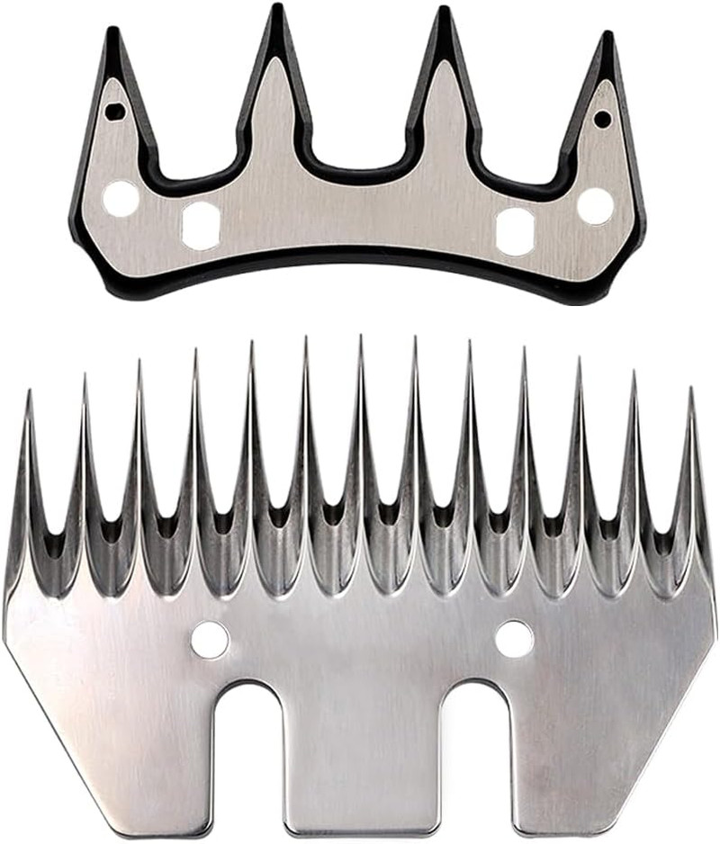 Sheep Shears Blades Straight 13 Tooth Electric Wool Comb Cutter Goats Clipper S