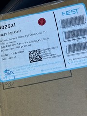 NEW/IN BOX 25PCS NEST 402501 PCR 96-Well Plate 0.1ML. NICE DEAL! Exp. 10/2029.