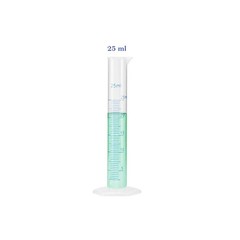 10/25/50/100/250/500ml Plastic Measuring Cylinder Lab Graduated Cylinder Chemist