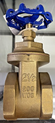 American Valve Lead Free Brass Gate Valve G300 Series 2 1/2” 200 WOG