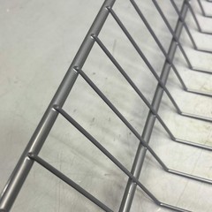 QUANTUM (5 SHELVES) Stacking Baskets Display W/ 30 Dividers 20″x16″ Gray 2036BC