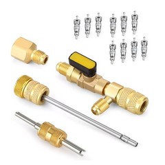 1/4″ & 5/16″ Port Valve Core Remover&Installer For Various Maintenance Scenarios