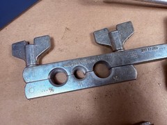 Partial Vintage Imperial Eastman Tubing Flaring & Swagging Tool Kit Case USA 45°