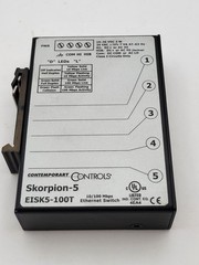 Contemporary Controls EISK5-100T Skorpion-5 Ethernet Switch 5Port 10/100 Mbps