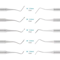 DENTAL EXCAVATOR ENDO SPOON DOUBLE ENDED INSTRUMENTS Carious Decay Treatment