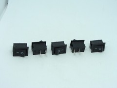 5 Pcs Pack Lot KCD 101 6A 250V AC 10A 125V 2 Pins 2 Position Power Button Switch