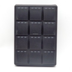 Grayhill 3K012-4RC3AG Keypad Switch 12 Key CAN Bus J1939 IP67 Illuminated
