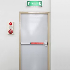 Door Push Bar Panic Heavy Duty Commercial Rim Exit Device For 30″-36″ single NEW