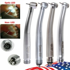NSK Style Dental LED Optic E-generator/ High Speed Handpiece Turbine 2/4Hole mx