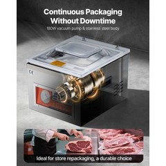 Commercial Vacuum Sealer Machine Chamber Food Saver Bag Packing Sealing 110V