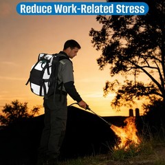 Siruiton Propane Tank Backpack Heavy Duty 600D Oxford Fabric Cylinders Tank