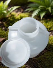 Sturdy, New, 2.5 Gal (10L) Carboy with handles, LDPE with tight seal cap.