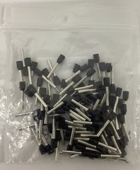 Wago 216-264 Pkg of 100 Ferrule 16 AWG Black (BL270)