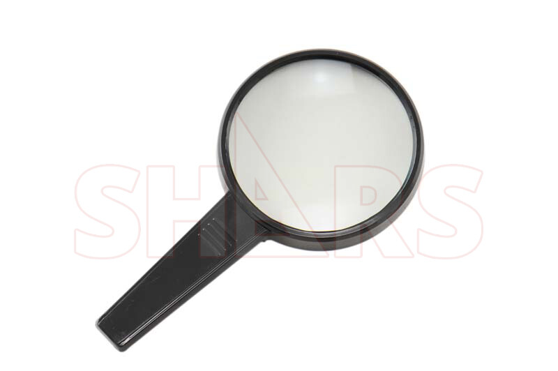 Shars 3X Round Magnifying Glass 110mm Loupe New !