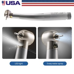 Turbina LED 2 orificios con pieza mano de alta velocidad dental NSK Style USA