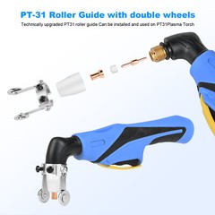 Reboot 2PCS PT-31 Plasma Cutter Roller Guide Wheel Spacer Circle Compass CUT50D
