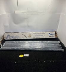 (QTY 4) Mixrite By Atosa MWSPE74 74″ Epoxy Posts ONLY, Slate Gray