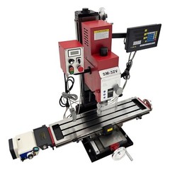 Precision Brushless Milling and Drilling Machine+Axis X Power Feed+Grating Ruler