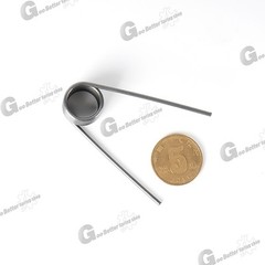 Torsion Spring 3-9 Coil (10 pcs), 2mm Wire dia, 10 ~ 20mm OD, Left spring Steel