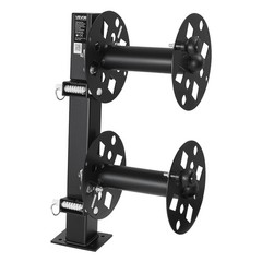 VEVOR Heavy Duty Double Welding Cable Reel Fits 150FT 1/0 & 125FT 2/0 Cable